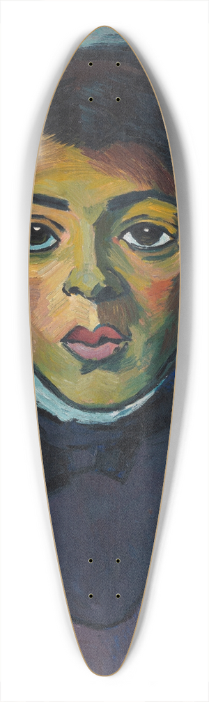 Alexander Kanoldt - Portrait of a girl 39.3 inch art pintail longboard deck
