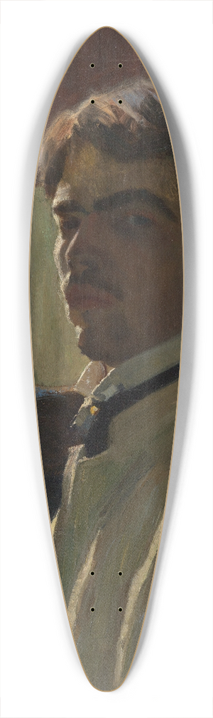Alexander Kanoldt - Self-portrait 39.3 inch art pintail longboard deck