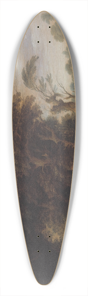 Alexander Keirincx - Wooded Landscape with Bathing Nymps 39.3 inch art pintail longboard deck Alexander Keirincx - Wooded Landscape with Bathing Nymps 39.3 inch art pintail longboard deck