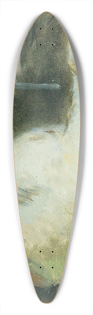 Alexander Koester - Duck 39.3 inch art pintail longboard deck