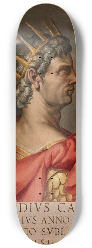 Bartolomeo Passarotti - The Emperor Claudius 8.25 inch art skate deck