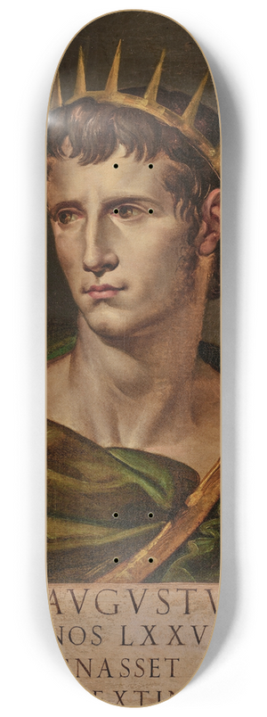 Bartolomeo Passerotti - The Emperor Augustus 8.25 inch art skate deck