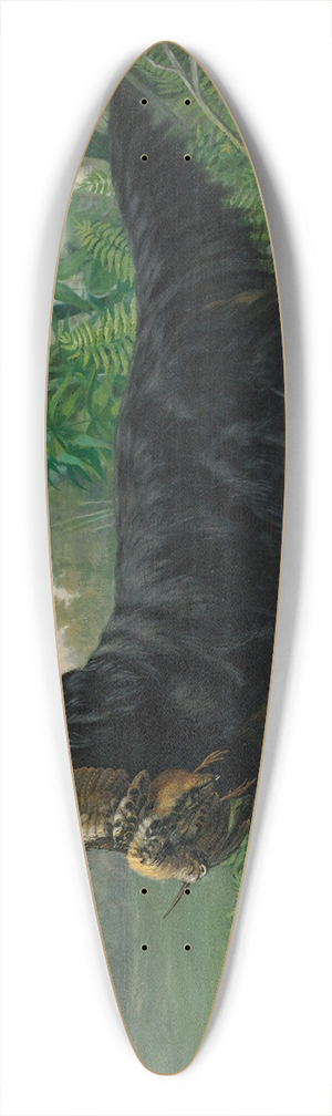 Alexander Pope Jr. - Gordon Setter In A Landscape 39.3 inch art pintail longboard deck Alexander Pope Jr. - Gordon Setter In A Landscape 39.3 inch art pintail longboard deck
