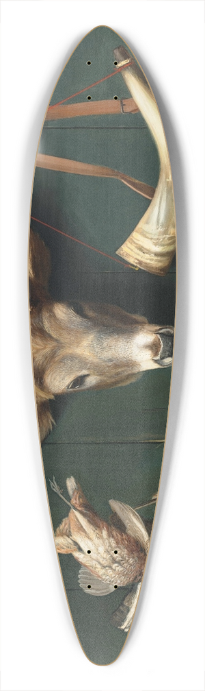 Alexander Pope - Trophies of the Hunt 39.3 inch art pintail longboard deck Alexander Pope - Trophies of the Hunt 39.3 inch art pintail longboard deck