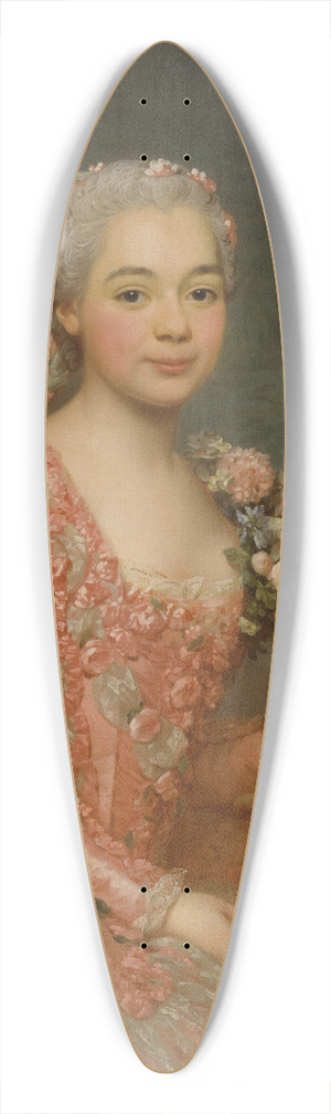 Alexander Roslin - Baroness de Neubourg-Cromire 39.3 inch art pintail longboard deck