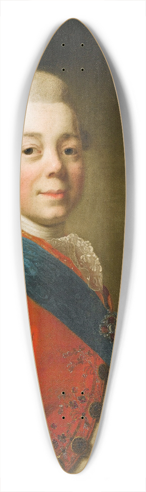 Alexander Roslin - Portrait of the Emperor Paul I of Russia 39.3 inch art pintail longboard deck