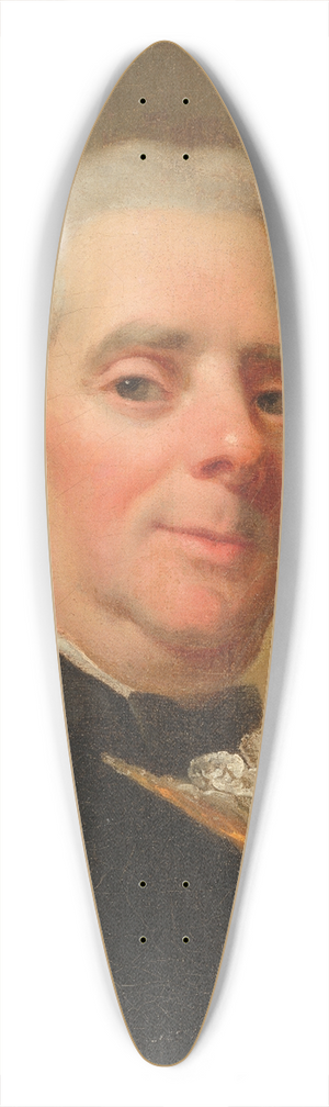 Alexander Roslin - Self-portrait 39.3 inch art pintail longboard deck
