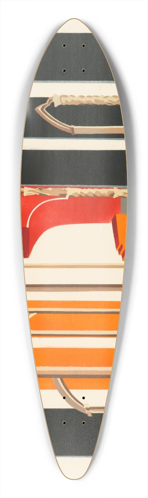 Alexandra Exter - Maquettes de Thatre 2 39.3 inch art pintail longboard deck