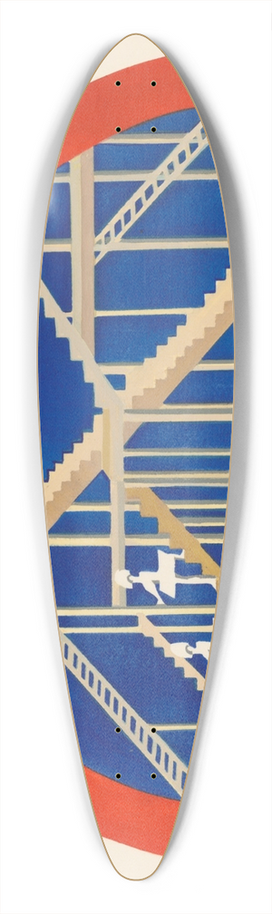 Alexandra Exter - Maquettes de Thatre 3 39.3 inch art pintail longboard deck