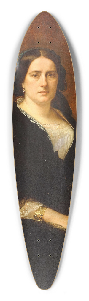 Alexandre Cabanel - lodie Martin-Balsan 39.3 inch art pintail longboard deck