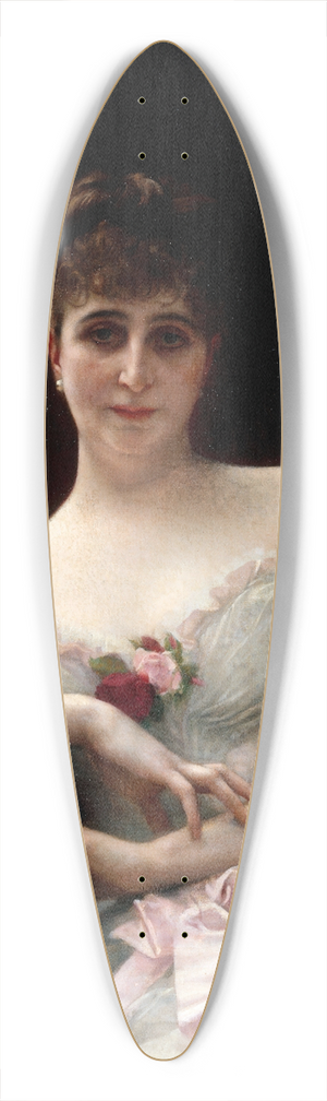 Alexandre Cabanel - Portrait de Madame Edouard Herv 39.3 inch art pintail longboard deck