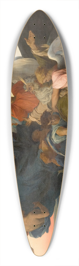 Alexandre Cabanel - The Death of Moses 39.3 inch art pintail longboard deck