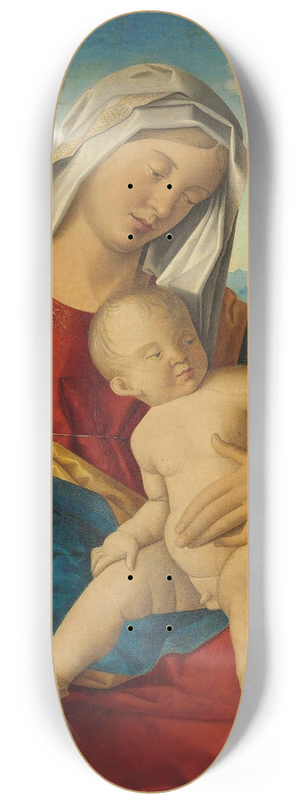Bartolomeo Veneto - Madonna and Child 8.25 inch art skate deck