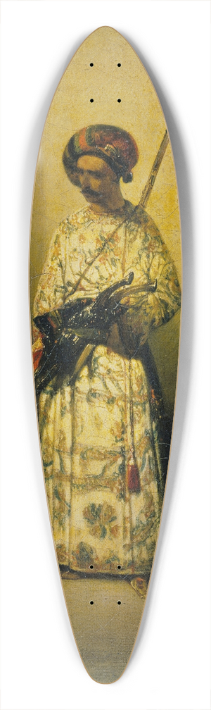Alexandre-Gabriel Decamps - Soldier of the Guard of a Vizier 39.3 inch art pintail longboard deck
