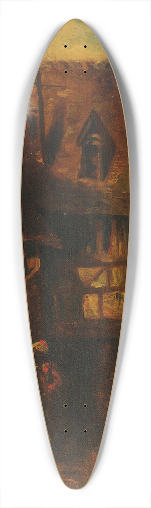 Alexandre-Gabriel Decamps - Vue dOrient 39.3 inch art pintail longboard deck