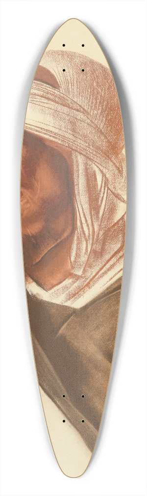 Alexandre Jacovleff - Portrait de Mohamed ben Jellul 39.3 inch art pintail longboard deck