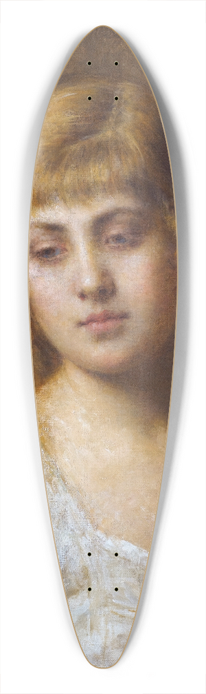 Alexei Harlamoff - Felia Litvinne 39.3 inch art pintail longboard deck