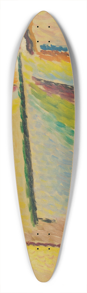 Alexej von Jawlensky - Abstrakter Kopf; Der Schutzengel 39.3 inch art pintail longboard deck