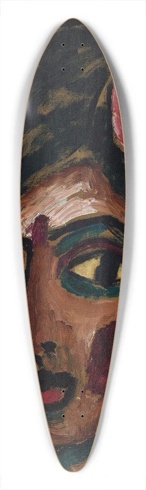 Alexej von Jawlensky - Egyptian Girl 39.3 inch art pintail longboard deck