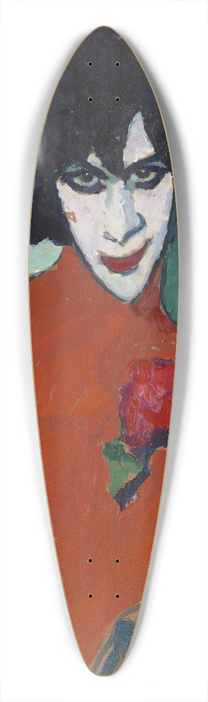 Alexej von Jawlensky - Portrait of the dancer Alexander Sacharoff 39.3 inch art pintail longboard deck