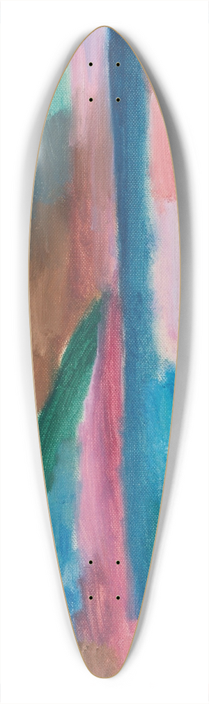 Alexej von Jawlensky - Sommertag in Ascona 39.3 inch art pintail longboard deck