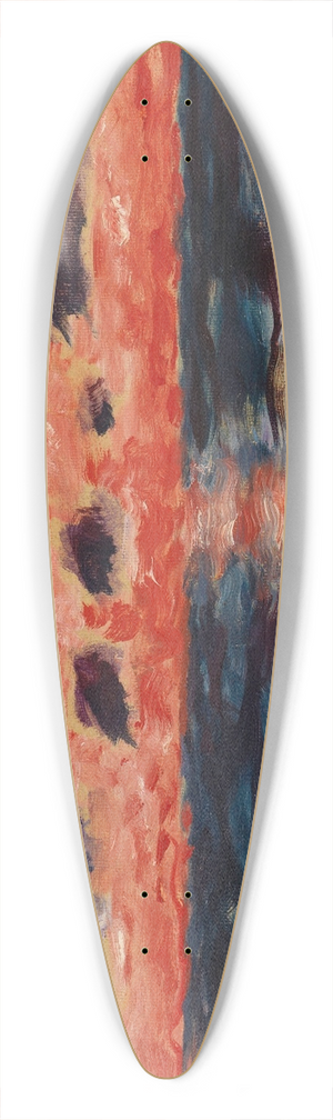 Alexej von Jawlensky - Sonnenuntergang, Borkum 39.3 inch art pintail longboard deck