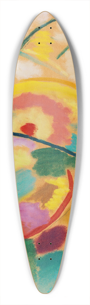 Alexej von Jawlensky - Stillleben 39.3 inch art pintail longboard deck