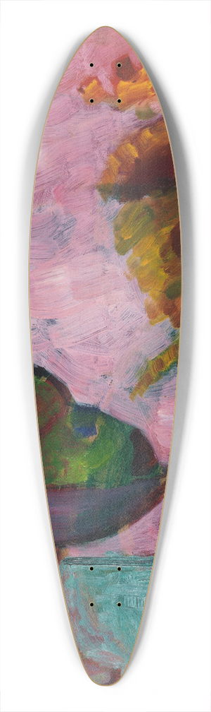 Alexej von Jawlensky - Stillleben Mit Fruchtschale Und Blumenvase 39.3 inch art pintail longboard deck