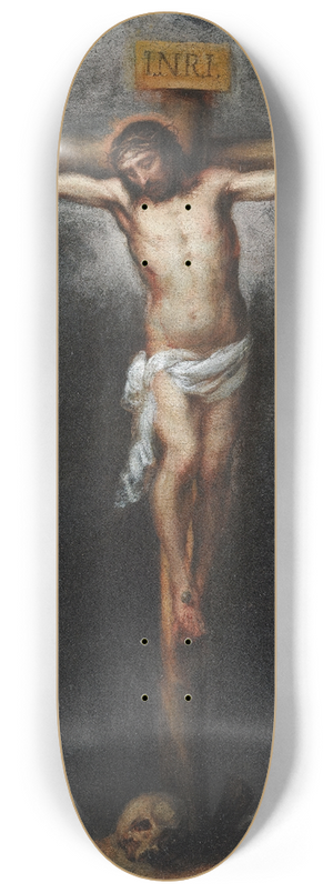Bartolom Estebn Murillo - The Crucifixion 8.25 inch art skate deck