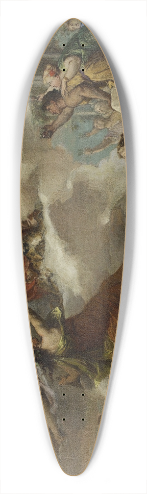 Alexis-Joseph Mazerolle - Le triomphe de Bacchus 39.3 inch art pintail longboard deck
