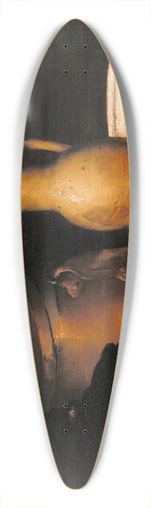 Alexis Vollon - Still Life 39.3 inch art pintail longboard deck