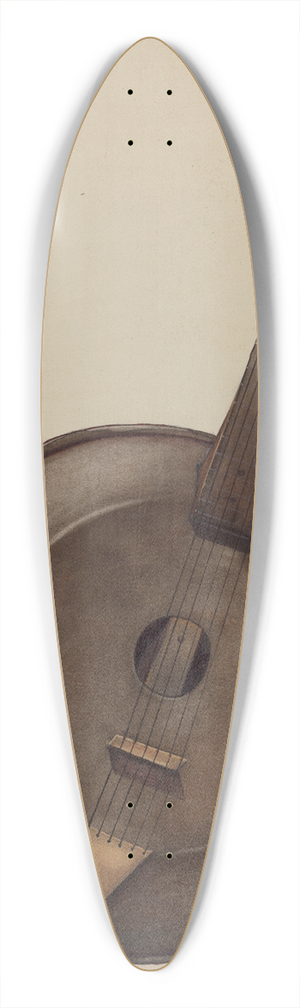 Alf Bruseth - Banjo 39.3 inch art pintail longboard deck