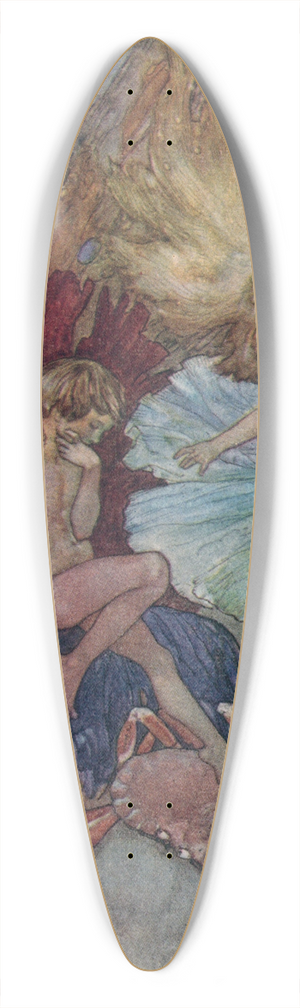 Alfred Edward Frederick Jackson - Now dont poke that poor crab about, tom 39.3 inch art pintail longboard deck