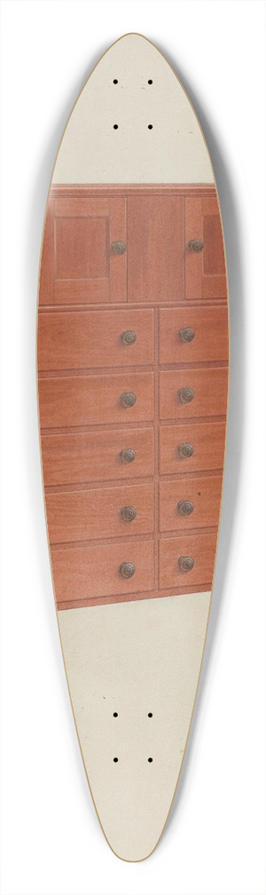 Alfred H. Smith - Shaker Chest of Drawers 39.3 inch art pintail longboard deck