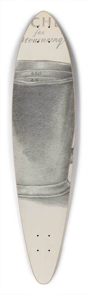 Alfred Nason - Pewter Pitcher 39.3 inch art pintail longboard deck