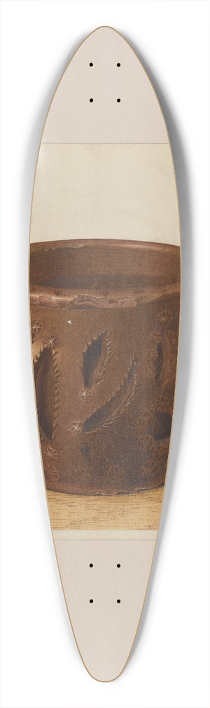 Alfred Parys - Bowl 39.3 inch art pintail longboard deck