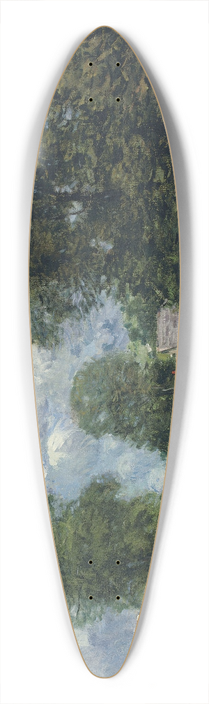 Alfred Sisley - La route de Marly-le-Roi 39.3 inch art pintail longboard deck Alfred Sisley - La route de Marly-le-Roi 39.3 inch art pintail longboard deck