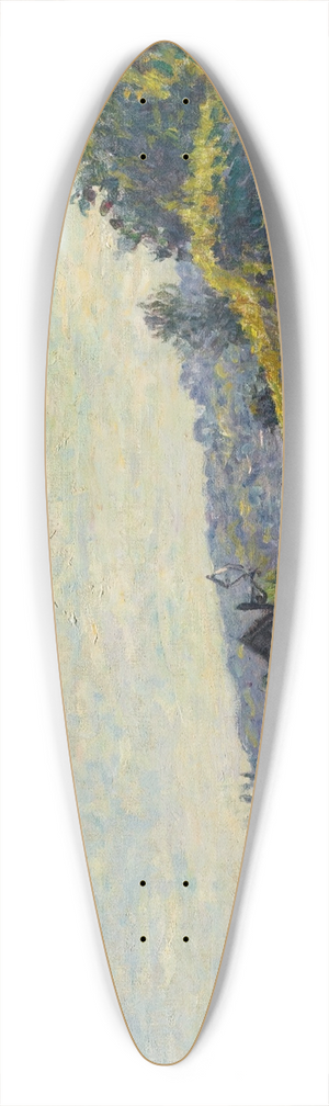 Alfred Sisley - La Seine Au Bas-Meudon 39.3 inch art pintail longboard deck