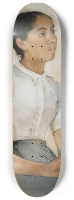 Beda Stjernschantz - Girl Sitting 8.25 inch art skate deck