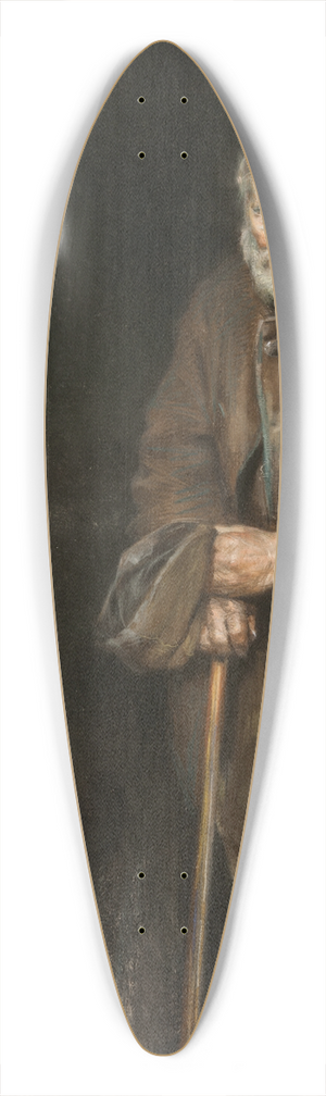 Alf Wallander - The Old Beggar 39.3 inch art pintail longboard deck