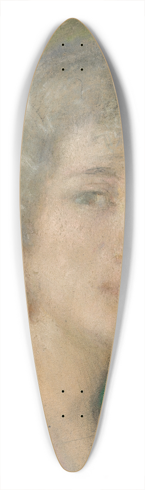 Alice Pike Barney - La Marquise 39.3 inch art pintail longboard deck