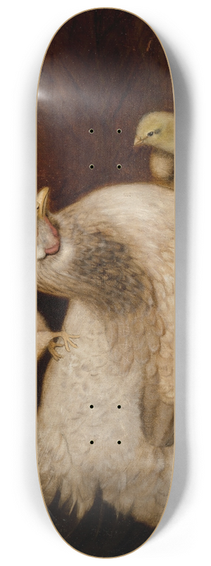 Ben Austrian - Mother Hen and Chicks 8.25 inch art skate deck