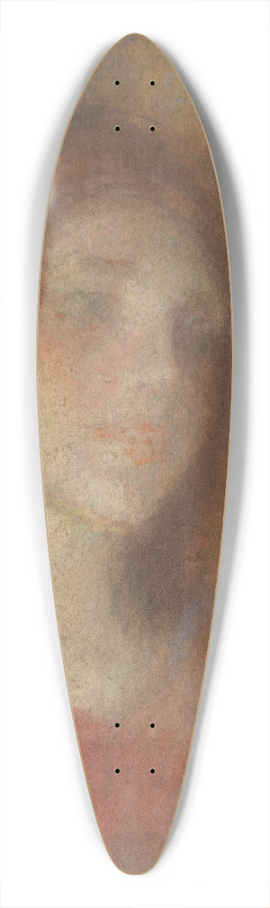 Alice Pike Barney - Reverie 39.3 inch art pintail longboard deck