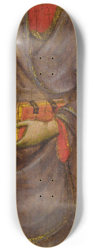 Benedetto di Bindo - A male saint 8.25 inch art skate deck