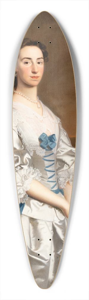 Allan Ramsay - Portrait of a Lady 39.3 inch art pintail longboard deck Allan Ramsay - Portrait of a Lady 39.3 inch art pintail longboard deck
