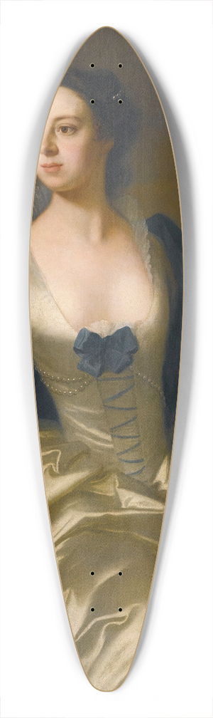 Allan Ramsay - Portrait Of Lady Hariot Vernon 39.3 inch art pintail longboard deck