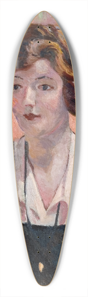 Allen Tucker - The Pearl 39.3 inch art pintail longboard deck