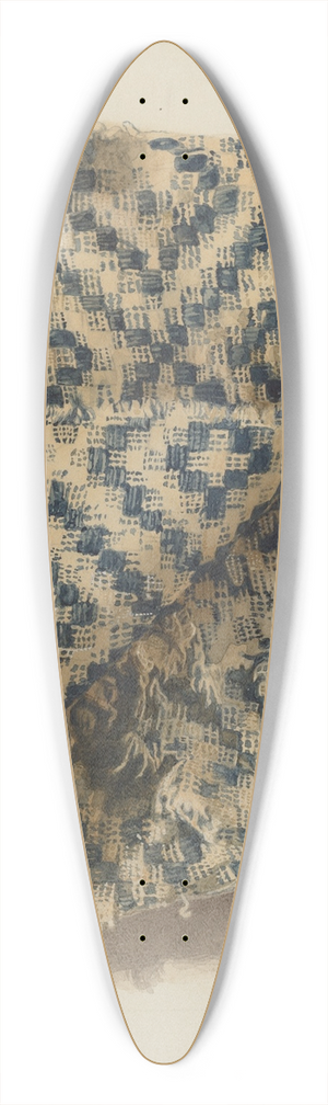 Alois E. Ulrich - Shaker Coverlet 39.3 inch art pintail longboard deck