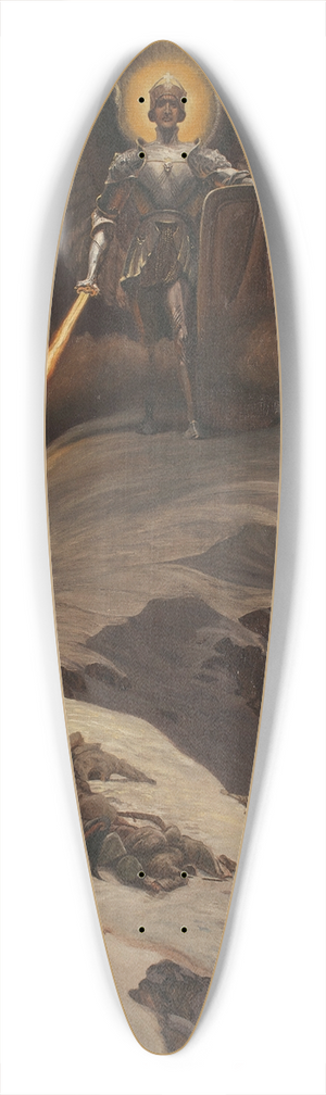 Alois Hans Schram - Karpathenwacht 39.3 inch art pintail longboard deck