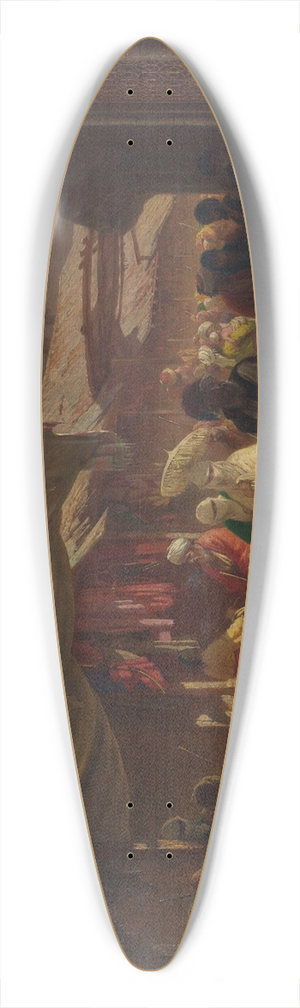 Alois Schnn - Trkischer Bazar 39.3 inch art pintail longboard deck